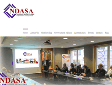 Tablet Screenshot of ndasa.com